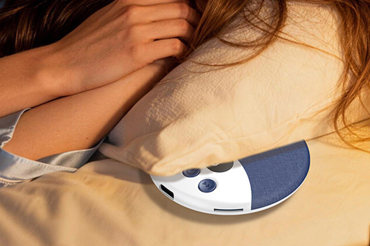 Private Under Pillow Bluetooth Sleep Speaker Ultra-Thin Wireless Bone Conduction Pillow Speaker