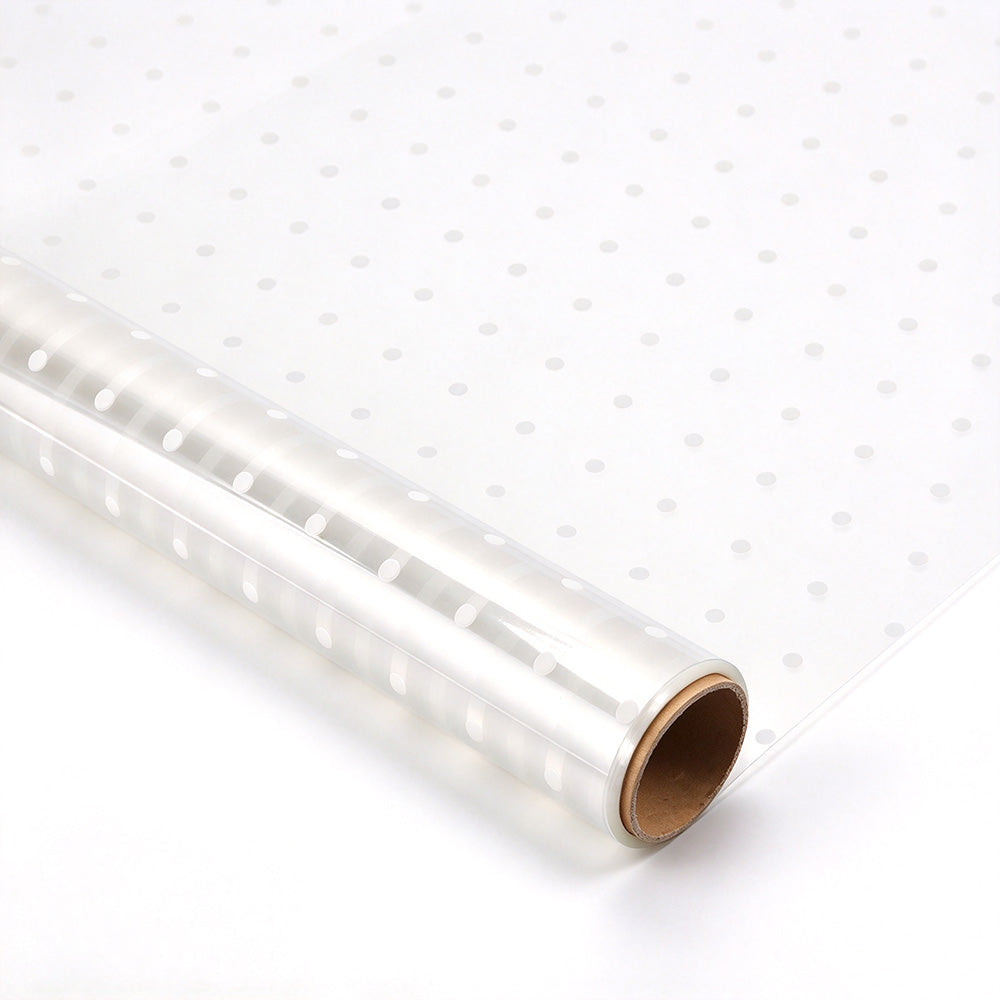 Clear Waterproof OPP Flower Bouquet Wrapping Paper Rolls