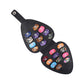 Guitar Picks Holder Case with 22 Picks PU Leather Guitar Plectrums Storage Pouch