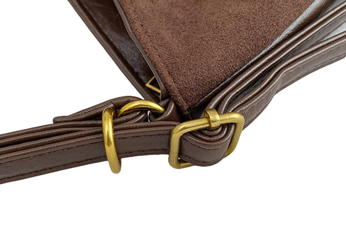 2-In-1 Vintage Suede Hobo Bag Backpack Shoulder Bag