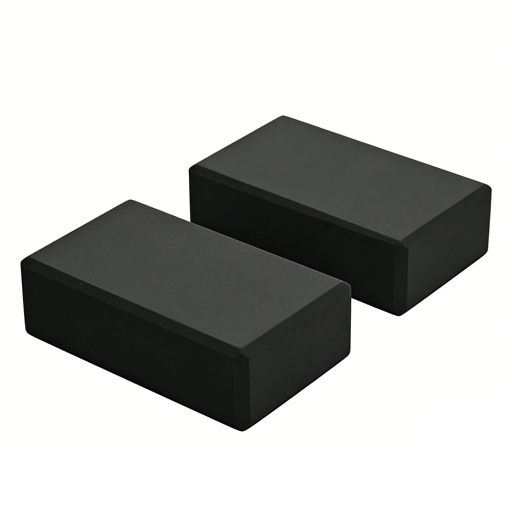 2 Pcs High Density EVA Yoga Block for Gym Pilates Dance