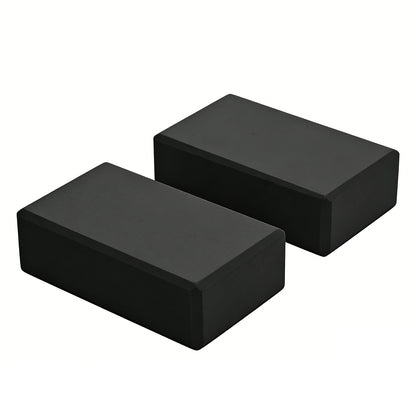 2 Pcs High Density EVA Yoga Block for Gym Pilates Dance