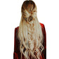 Bow Ponytail Hair Clip for Long Curly Hair Decorative