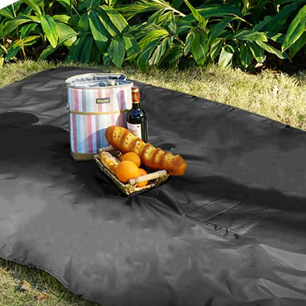 3 in 1 Portable Rain Poncho Waterproof Lightweight Emergency Raincoat with Pocket