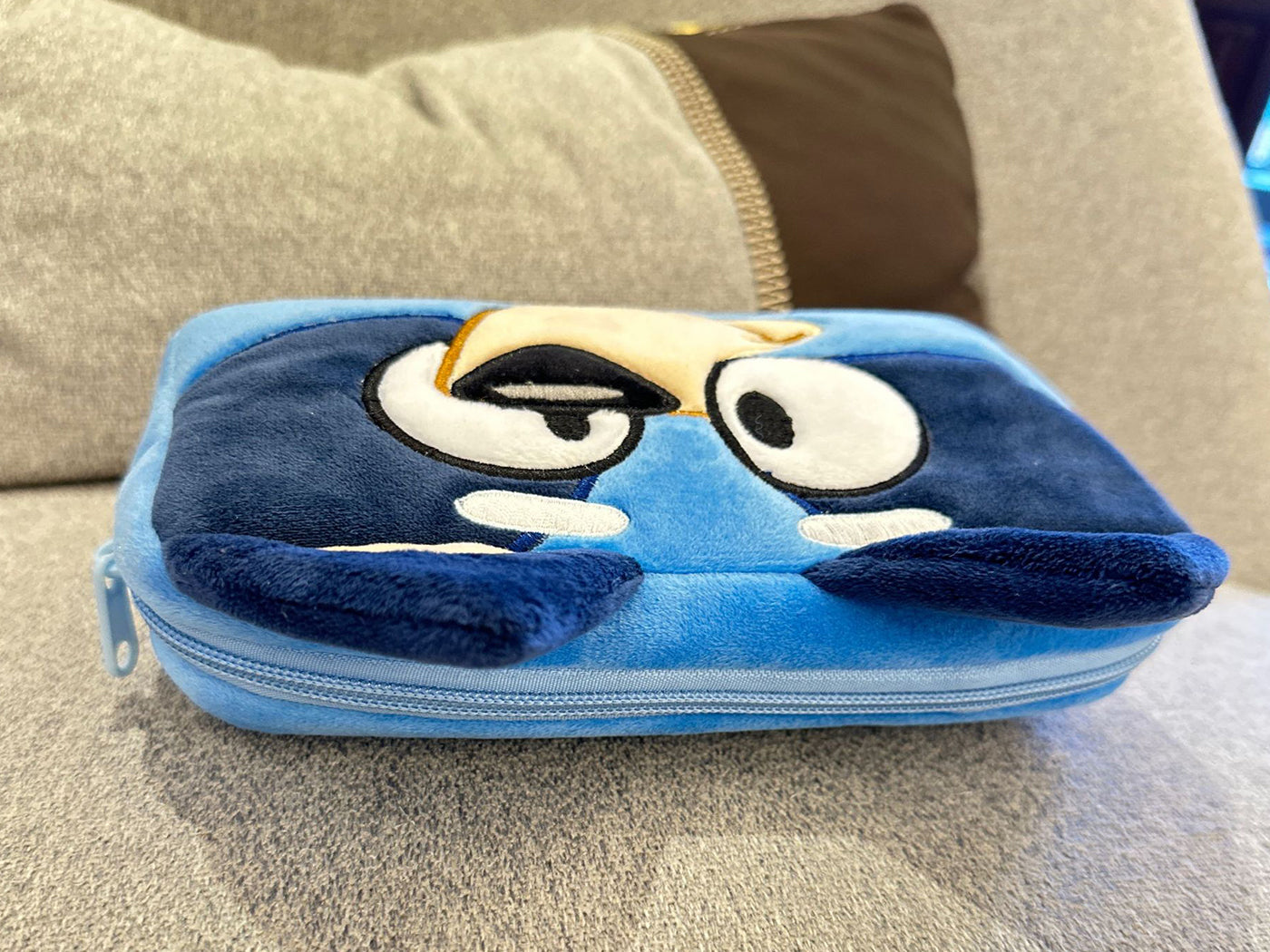 Bluey Inspired Kids Plush Crossbody Bag or Pencil Case