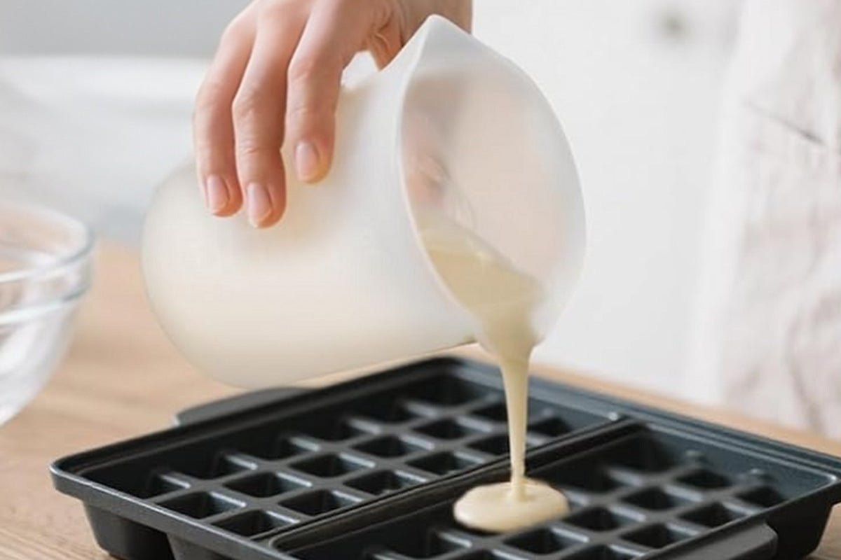 4-Pack Silicone Measuring Cups for DIY Baking