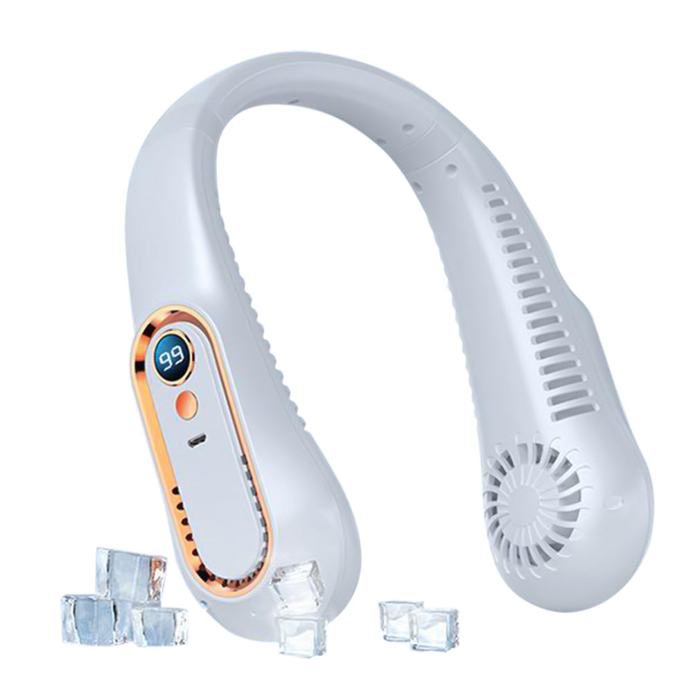 Up Down Airflow Neck Fan USB Neck Air Conditioner Personal Fan