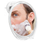 Suction Cup Fog-Free Shaving Mirror with Razor Holder No Drill