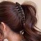 3 PCS Large Banana Hair Clips for Women High Ponytail Styling