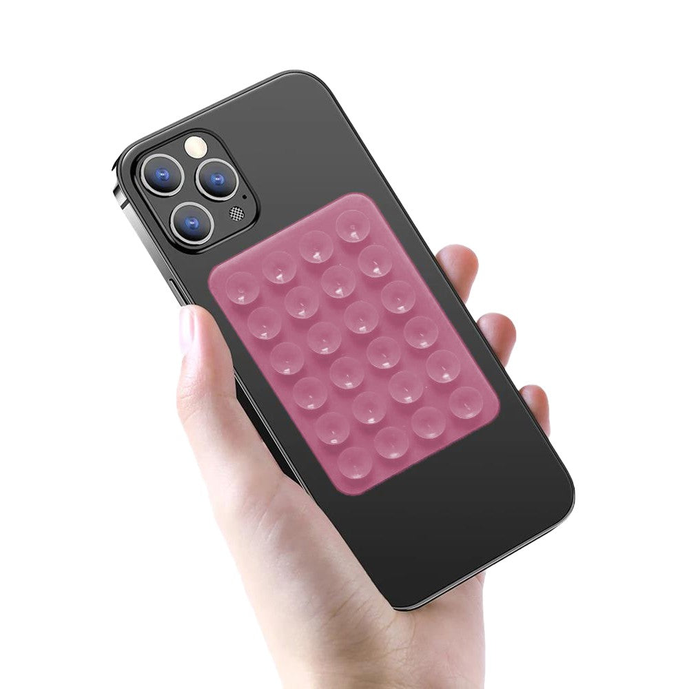 5Pcs Silicone Suction Phone Case Mounts Hands-Free Phone Accessory Holders