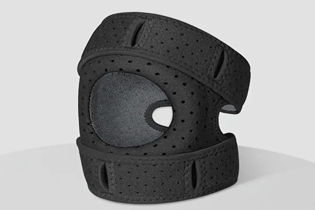 Adjustable Neoprene Knee Sleeve-Black