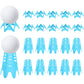Reusable Plastic Golf Tees Lightweight for Indoor and Outdoor Golf Practice