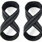 Figure 8 Lifting Straps for Deadlift Weightlifting – Reduce Grip Slip – Gym Wrist Belt