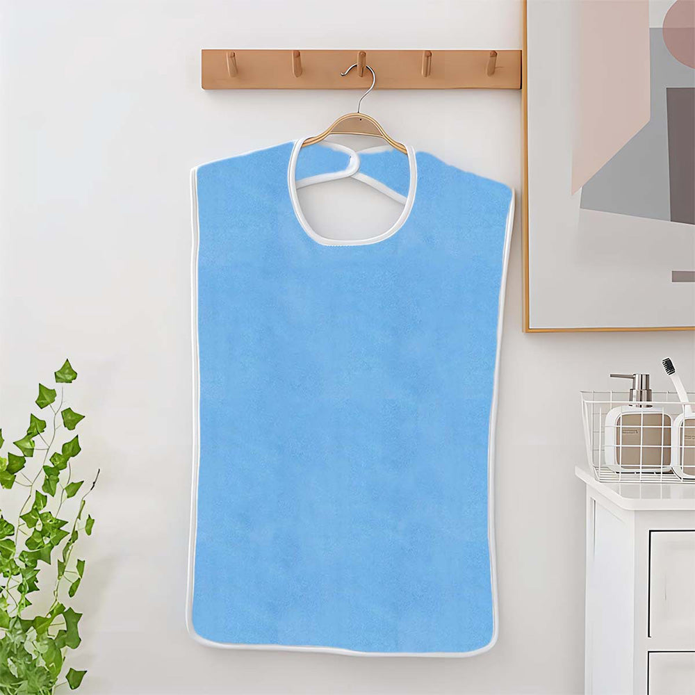 Adjustable Adult Bibs for Women Men Microfiber Bibs for Adults Senior Citizens