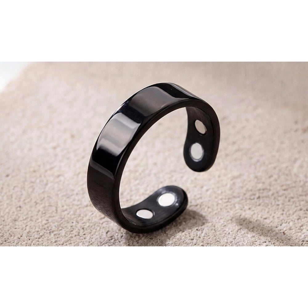Open Adjustable Ring with Built In Attraction Piece