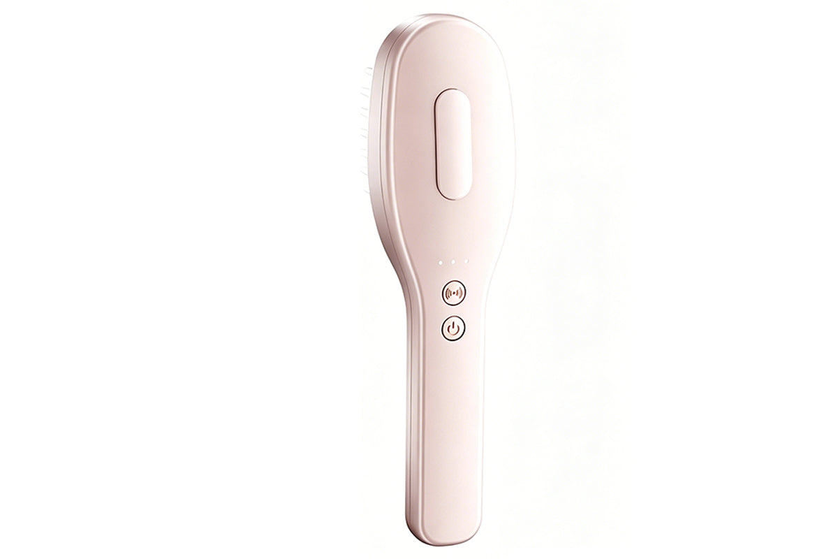 Scalp Massage Comb with Red and Blue Light