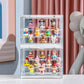 Display Case for Mini Action Figures Dust Proof Collectibles Model Toys