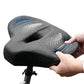 Comfortable Bike Saddle with Shock Absorption and Universal Adapter for Various Bikes