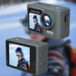 Water-Resistant Sports Underwater Camera HD 1080P Recorder Camcorder with 32G TF Card