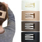 4PCS Flat Hair Clips Large Rectangle No-Slip Claw Clips For Women