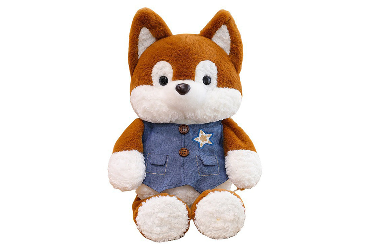 Soft Plush Toy Husky Stuffed Animal Cuddly Dog Doll Teddy