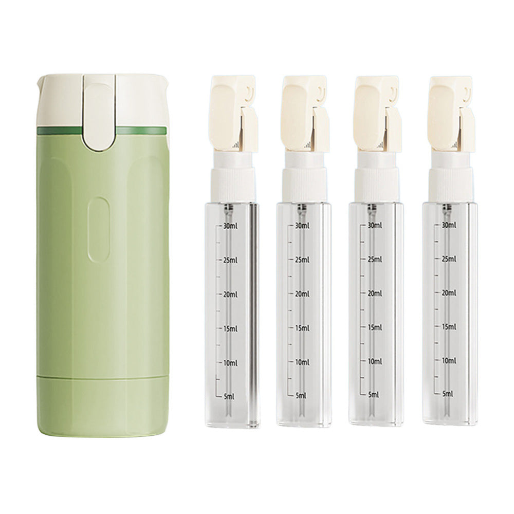 4 in 1 Leak-Proof Travel Dispenser for Shampoo Cosmetic Travel Bottle