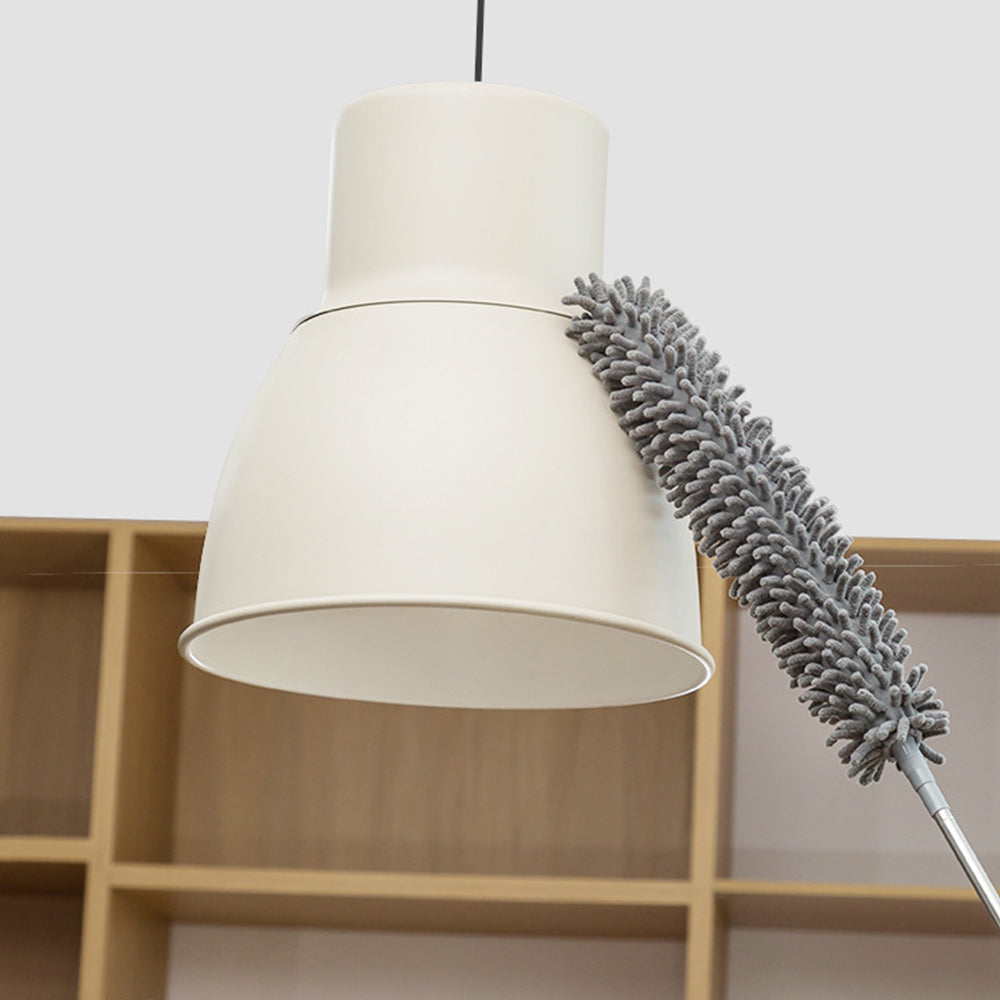 5-in-1 Extendable Duster Cleaning Kit with 2.5m Telescopic Pole and Washable Microfiber Heads