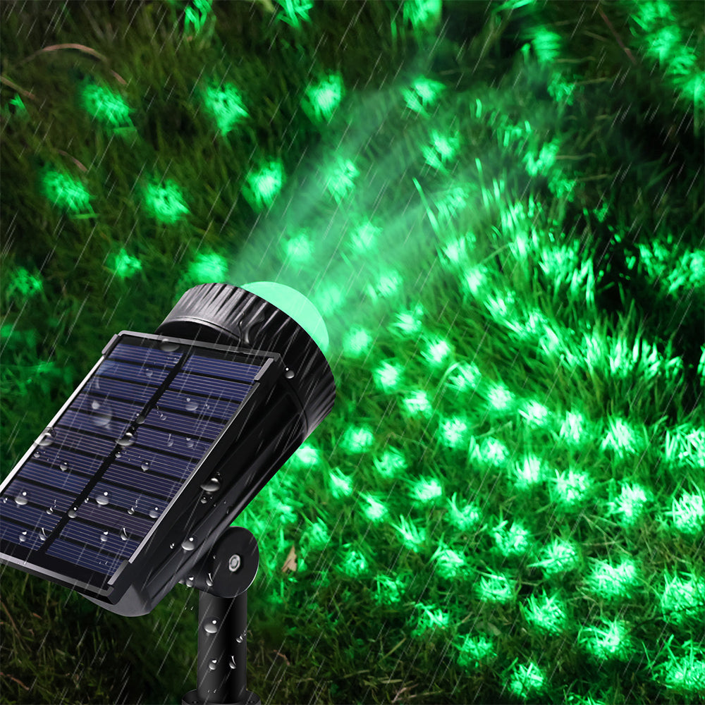 LED Solar RGB Outdoor Projector Landscape Lamp