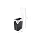 Slim Bathroom Trash Can Toilet Brush Set Waste Bin Toilet Brush Holder