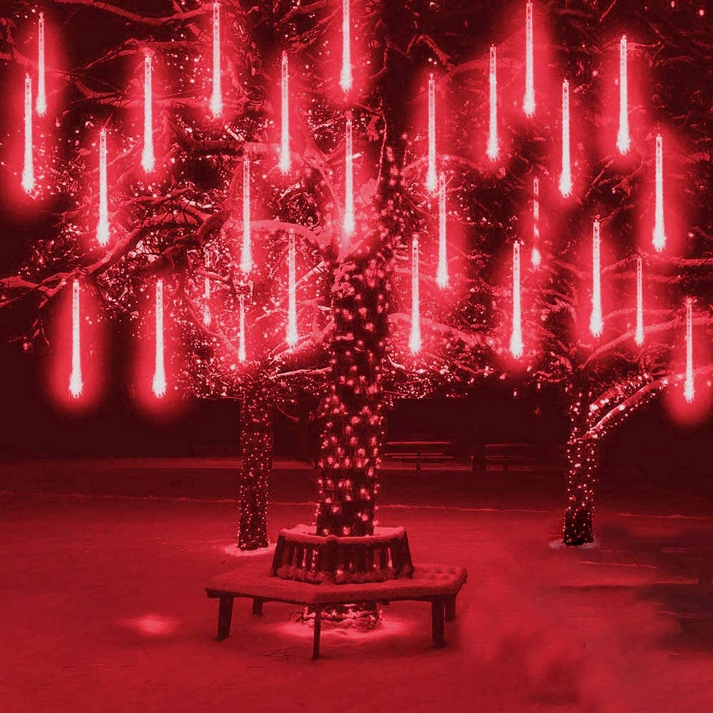 8 Tube 288 LEDs Solar Powered Christmas Meteor Shower Lights