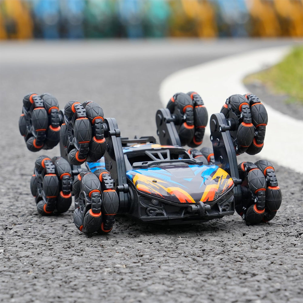 6 Wheels Stunt Car with Spray 360 Degree Hand Gesture Sensing RC Off Road Toy