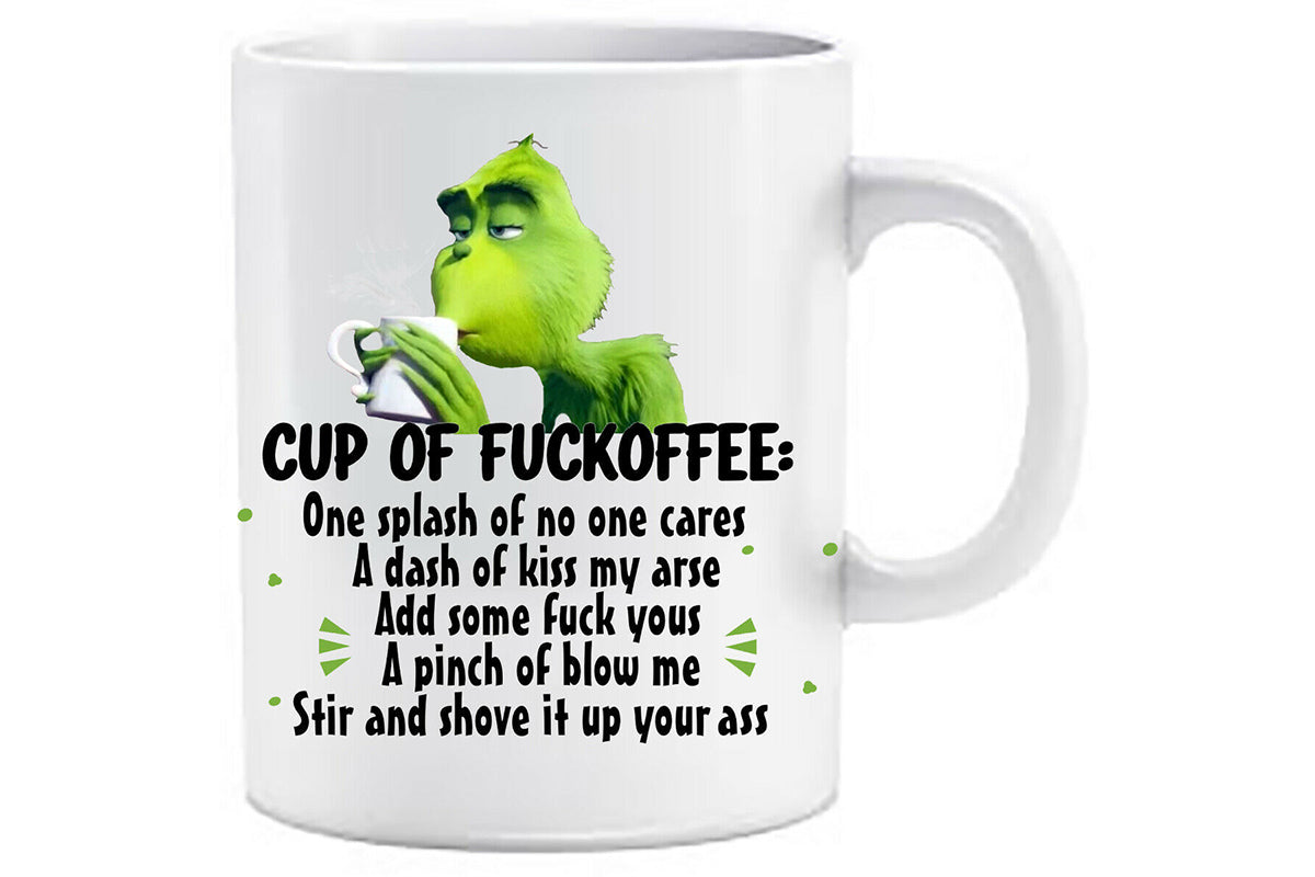 11oz Grinch Coffee Mug Funny Christmas Coffee Mug