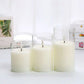 3Pcs Battery Operated LED Flameless Candles for Home Decor Party Wedding