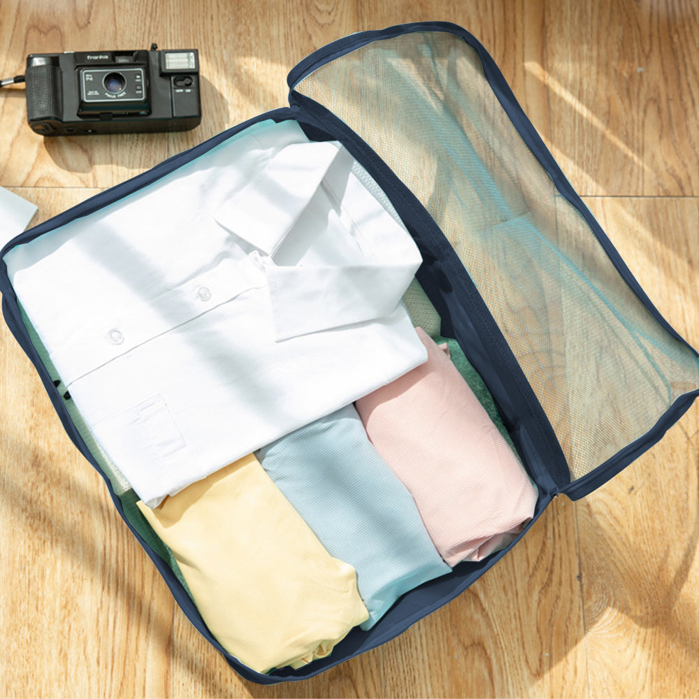 Set of 7Pcs Travel Storage Bags with Shoes Bag