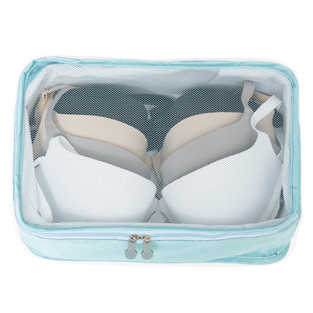 Set of 7Pcs Travel Storage Bags with Shoes Bag