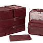 Set of 7Pcs Travel Storage Bags with Shoes Bag