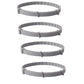 4Pcs 63cm Adjustable Design Collar for Pets