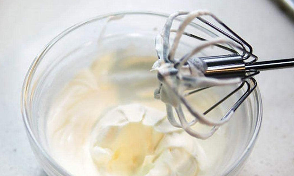Stainless Steel Rotating Egg Whisk
