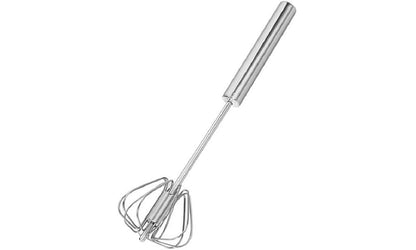 Stainless Steel Rotating Egg Whisk