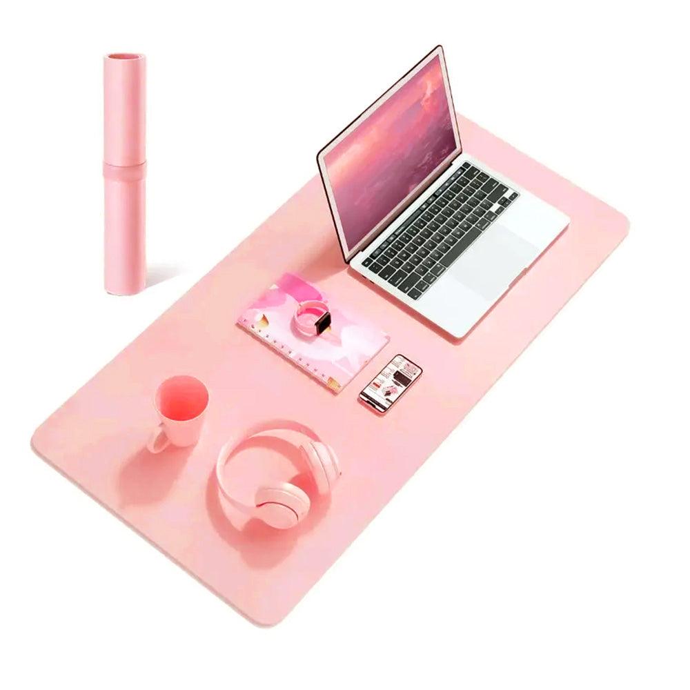 Large PU Leather Desk Mat Waterproof Non Slip Mouse Pad for Office Home