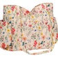 Corduroy Tote Bag with Side Water Bottle Pockets Large Shoulder Bag Casual Handbag