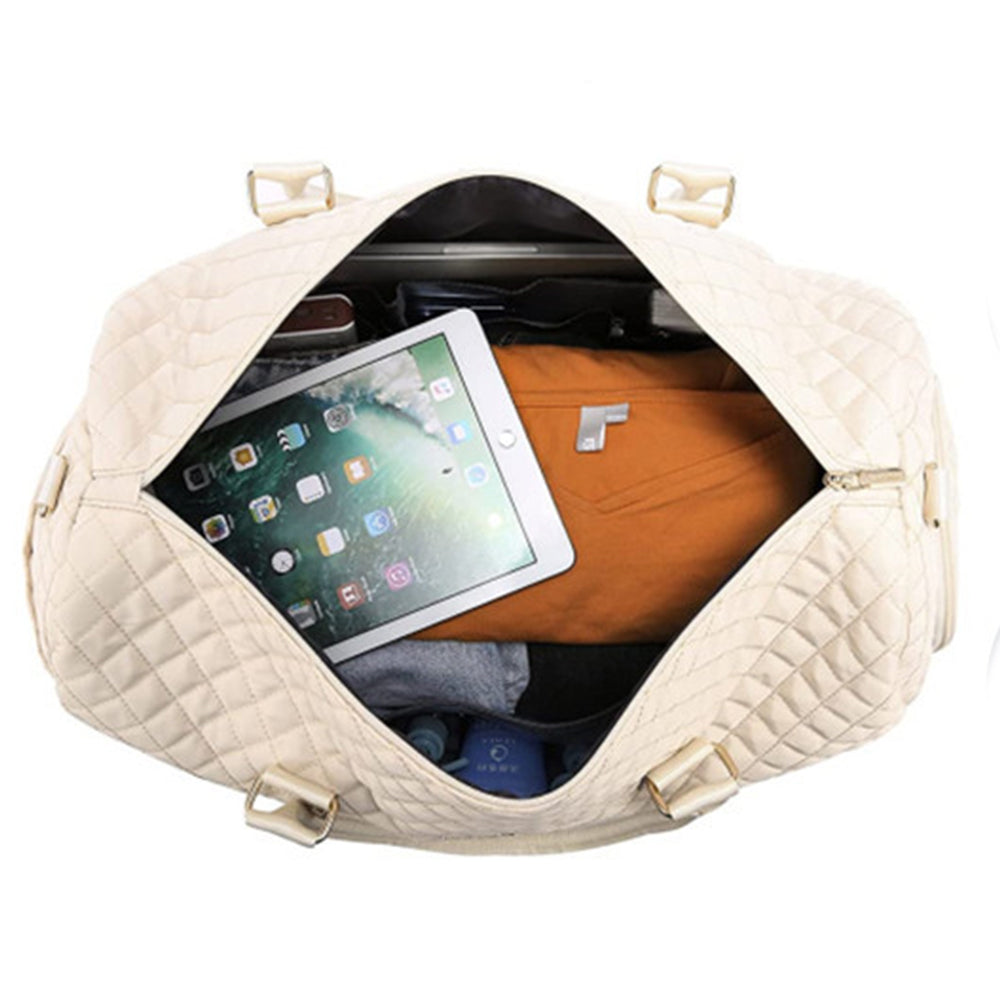 Travel Gym Duffle Bag with Shoe Compartment  and Small Bag