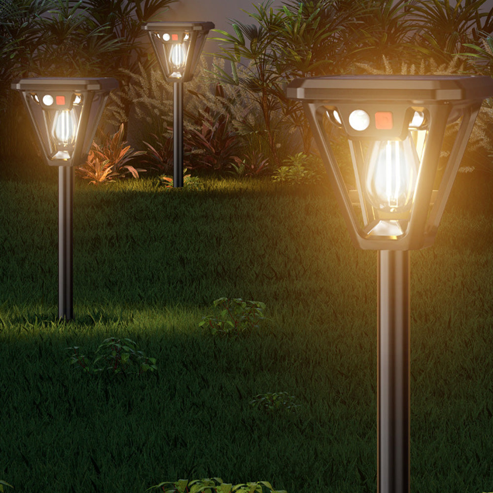 2XSolar Spot Lights Wall Motion Sensor Lights Path Lamp For Garden