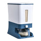 12KG Rice Dispenser Large Food Container Grain Storage Bin with Measuring Cup