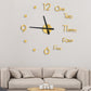 3D Wall Clock DIY Acrylic Frameless Modern Wall Clock