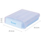 34.3x25.2x8.2CM Automatic Scrolling Egg Storage Box Removable Egg Dispenser