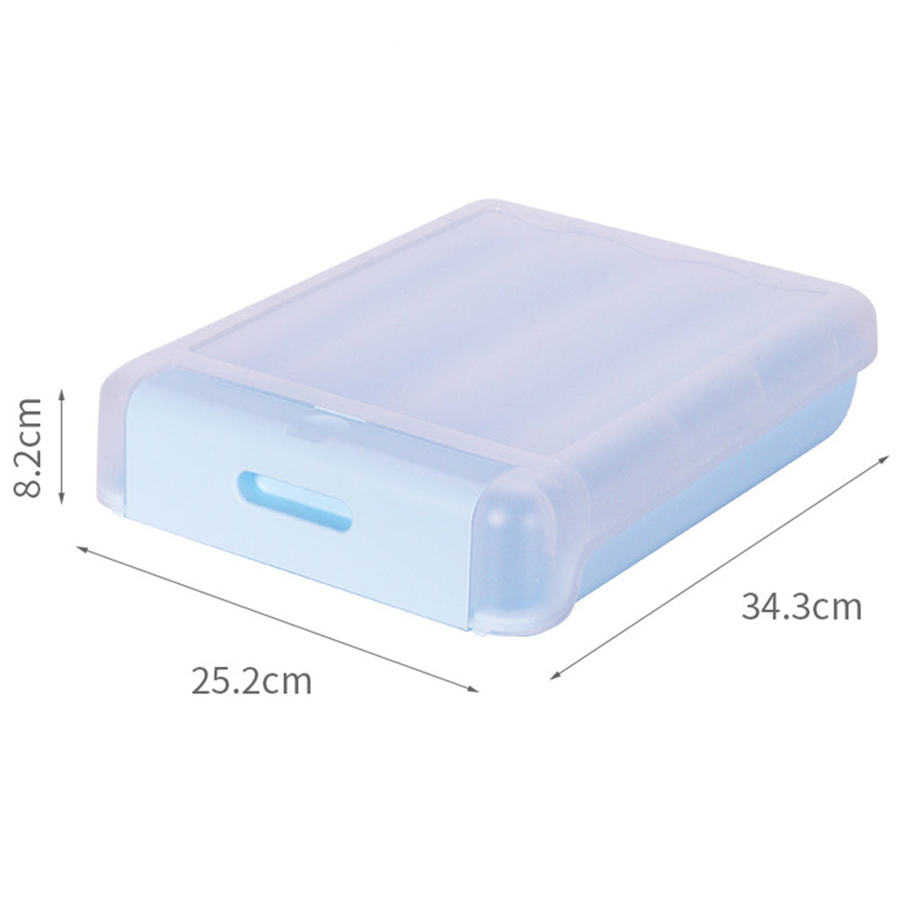 34.3x25.2x8.2CM Automatic Scrolling Egg Storage Box Removable Egg Dispenser
