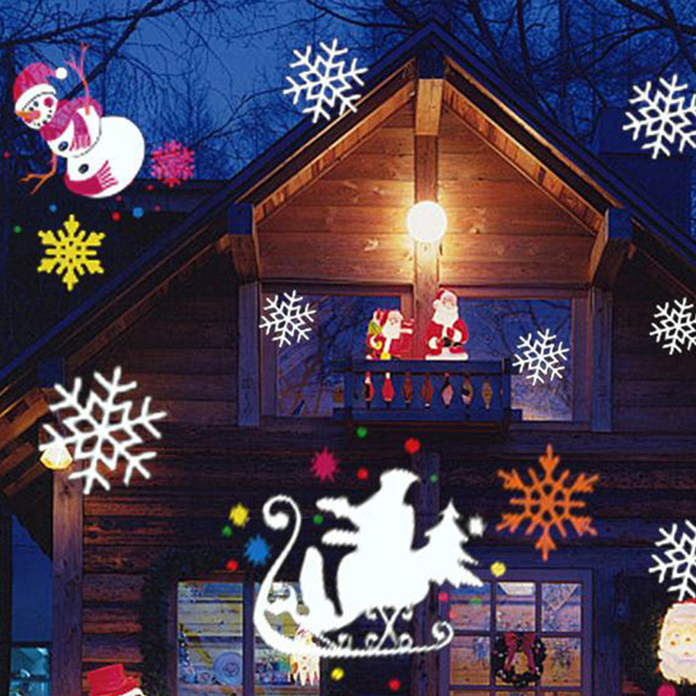 2Pcs Astronaut Projector With 16 Patterns Christmas Projector For Holiday Christmas Decoration