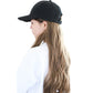 Fashion Adjustable Long Curly Wavy Wig Baseball Hat For Women