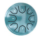 Rain Drum For Outside Mini Steel Tongue Drum Rain Chime 4.5 Inches 8 Notes